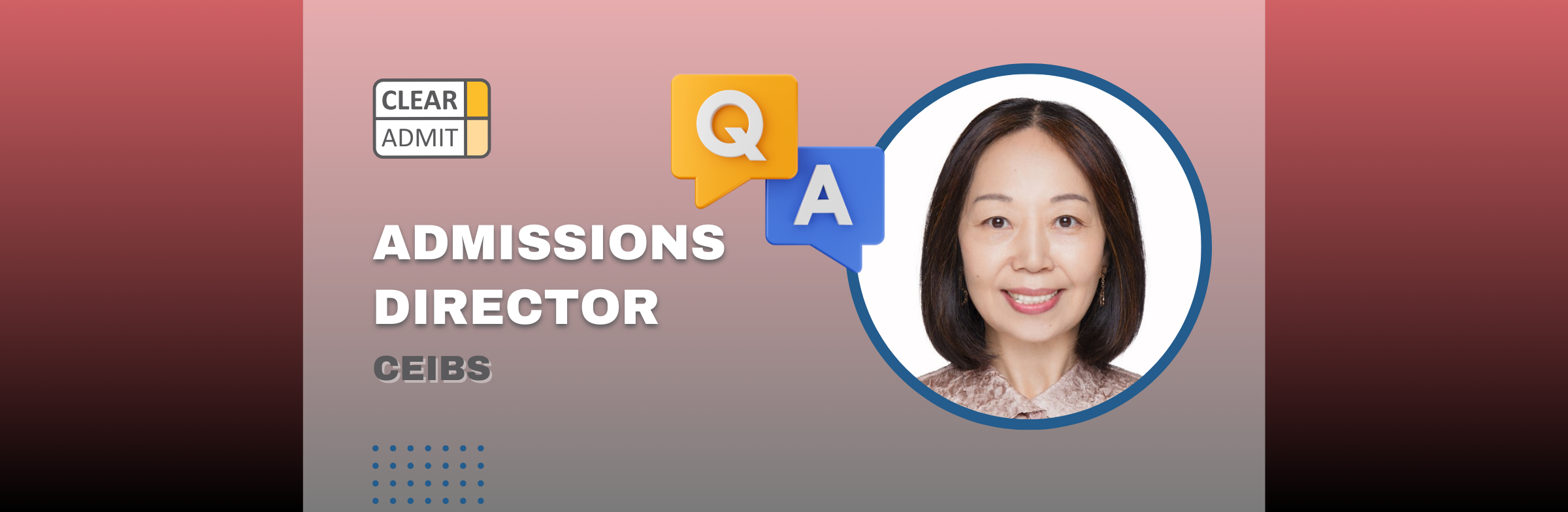 Image for Admissions Director Q&A: Jennifer Zhao of CEIBS