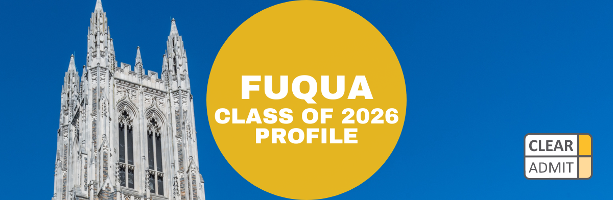 Image for Duke Fuqua MBA Class Profile: Daytime MBA Class of 2026 Achieves Gender Parity