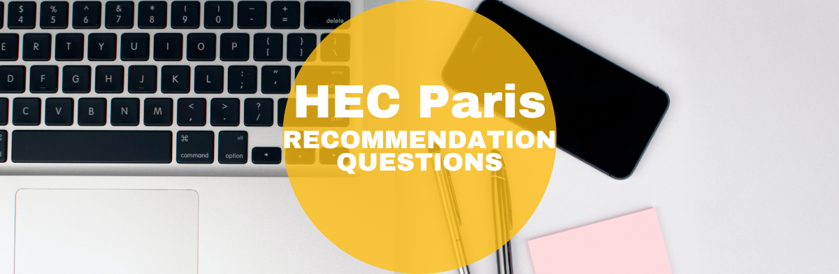 hec paris mba recommendation