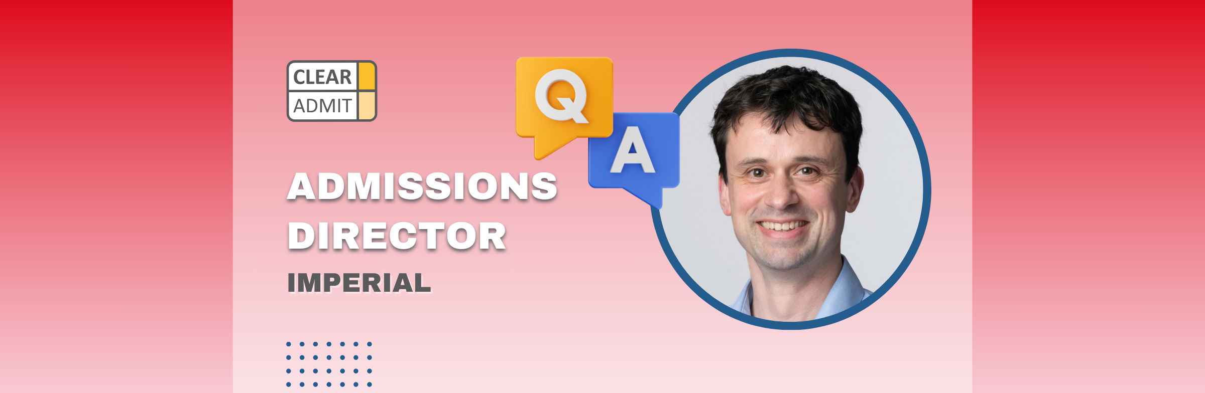 Image for Admissions Director Q&A: Steve Togneri of Imperial College Business School