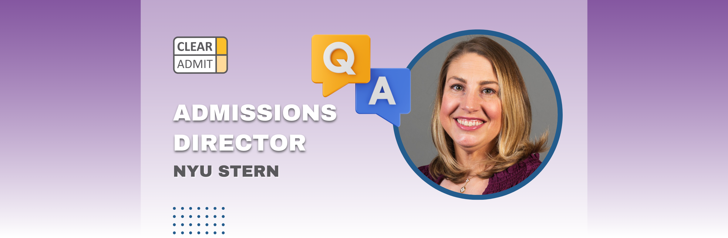 Image for Admissions Director Q&A: Lindsay Loyd of NYU Stern